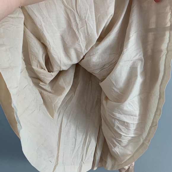 Vintage Dela Ann Loungewear Womens Day Dress Lace Bow Girl Coquette Satin M 422 - Picture 9 of 16